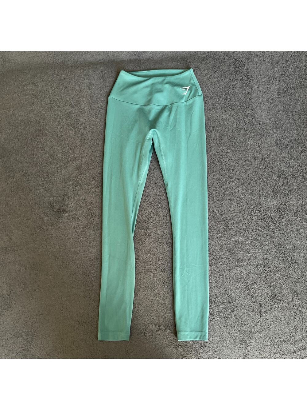 Gymshark Training 7/8 Alpine Green High Rise Waistband Leggings Women's Size XS